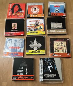 【ジャンク 現状品】LD/レーザーディスク/BOX仕様/まとめて 11タイトル/ターミネーター2/スターウォーズ/サスペリア/燃えよドラゴン など