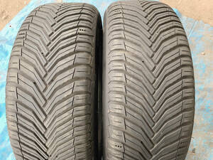 バリ山◆215/55R17 ◆ ミシュラン CROSS CLIMATE 2 ◆ 2本セット 2022年製