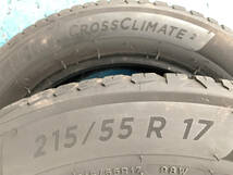 バリ山◆215/55R17 ◆ ミシュラン CROSS CLIMATE 2 ◆ 2本セット 2022年製_画像5