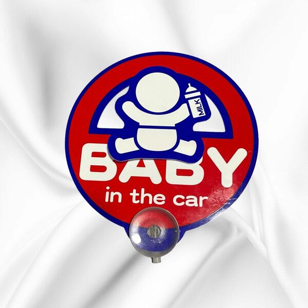 BABY in the car ベビーマーク　吸盤タイプ