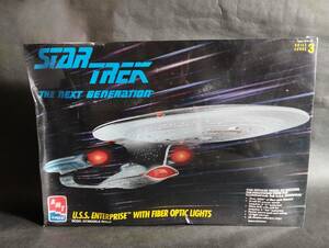 U.S.S.enta- prize NCC-1701-D luminescence gimik Star Trek next generation amt Ertl used unopened plastic model rare out of print 