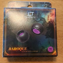 【お試し】ELETECH BAROQUE（エレテック　バロック）　Mサイズ　１ペア　イヤーピース _画像1