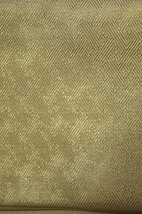 新品『和想庵』正絹佐賀錦白緑色金箔さや型地紋盛装用重ね衿[E14665]_画像3