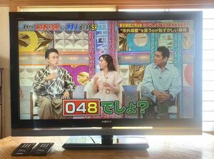 SONY 46型液晶テレビ KDL-46V5 リモコン 