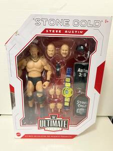 WWE Mattel Elite Ultimate Stone Cold Steve Austin マテル ストーン・コールド スティーブ・オースチン プロレスフィギュア 新品同様 WWF