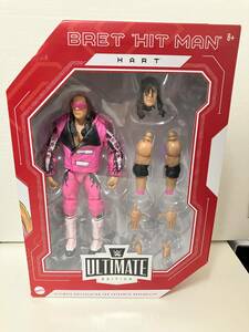 WWE Mattel Elite Ultimate Bret Hart マテル ブレット・ハート プロレスフィギュア 新品未開封 