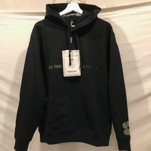 [未使用] アレキサンダーマックイーン　MCQ パーカー　ブラック　プルオーバースウェットパーカー Hooded