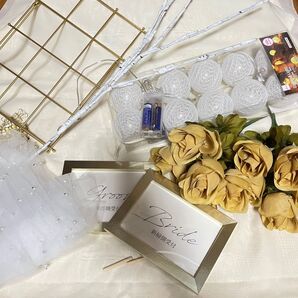 結婚式 ウェルカムスペース 飾りまとめ売り