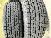 ☆80ハリアー装着 スタッドレス+ホイール4本セット 225/65R17 YOKOHAMA iceGUARD G075 9分山以上☆60ハリアーなど_画像6