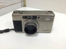 912■CONTAX コンタックス TVS Carl Zeiss Vario Sonnar 28-56mm F3.5-6.5 コンパクトフィルムカメラ 動作未確認_画像1