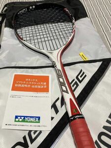 送料無料 アイネクステージ 900 INX UL1 ヨネックス YONEX 美品 ソフトケース付き ソフトテニス 軟式 貴重 1本シャフト ラケット