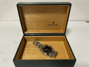 ROLEXロレックス オイスタープレシジョン6426ブラックミラーダイヤル