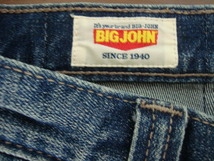 BIGJOHNビッグジョン　ヒゲ加工ＵＳＥＤジーンズ　Ｗ３４（８６センチ）　_画像2