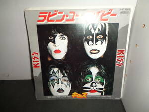 ラビン・ユー・ベイビー　KISS　キッス　EP盤　シングルレコード　同梱歓迎　U35