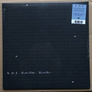 細野晴臣 N.D.E アナログ盤 未開封新品 フルアルバム初バイナル化 正規ライセンス盤 Haruomi Hosono YMO 坂本龍一 Cornelius 2LP