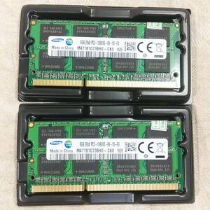 新品未使用 SAMSUNG サムスン 16GB(8GB*2枚) 2RX8 DDR3 1333MHz PC3-10600s 1.5V SO-DIMMラップトップRAMメモリ 送料無料