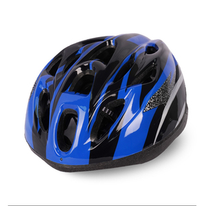 自転車 ヘルメット 高剛性 軽量 サイクリング 大人 ロードバイク 　ブルー＆黒