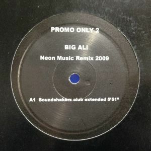 12inchレコード BIG ALI / NEON MUSIC REMIX 2009