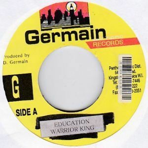 Epレコード　WARRIOR KING / EDUCATION IS THE KEY (STORM)