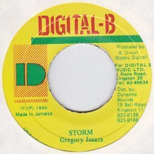 Epレコード　GREGORY ISAACS / STORM (STORM)