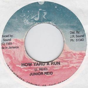 Epレコード　JUNIOR REID / HOW YARD A RUN