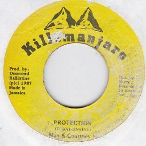 Epレコード　NINJA MAN & CURTNEY MELODY / PROTECTION