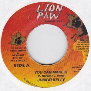 Epレコード　JUNIOR KELLY / YOU CAN MAKE IT (ZION GATE)