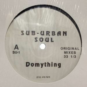 12inchレコード SUB-URBAN / SOUL DOMYTHING