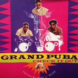 12inchレコード  GRAND PUBA / CHECK IT OUT feat. MARY J. BLIGE (GERMANY)の画像1