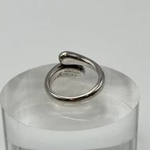 fi50525 ティファニー 指輪 リング ティアドロップ SV925 シルバー 13号 Tiffany&Co. SPAIN アクセサリー_画像4