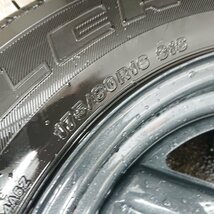 ★中古品★SUZUKI　ジムニー純正ホイール＆タイヤ　175/80R16　BRIDGESTONE　2020年製　DUELER H/T　5本セット【他商品と同梱歓迎】_画像8