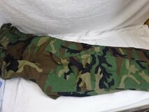 ★中古品★U.S.ARMY アメリカ陸軍 迷彩服 ウッドランドカモフラージュ 上下セット_画像6