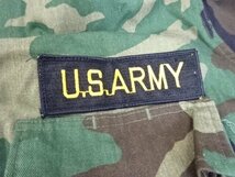 ★中古品★U.S.ARMY アメリカ陸軍 迷彩服 ウッドランドカモフラージュ 上下セット_画像2