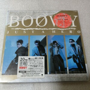 匿名発送　CD　BOOWY / JUST A HERO　新品・未開封 紙ジャケ わがままジュリエット　氷室京介 布袋寅泰 松井恒松 高橋まこと送料 230円～　