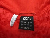 【送料無料/美品】USA 古着 アディダス adidas ナイロン ブルゾンジャケット ジャンパー 裏メッシュ 赤 メンズ Lサイズ O■L24307AWS21-1K_画像5