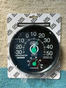 NEIGHBORHOOD SRL THERMOHYGROMETER . AB 温湿度計 温度計 湿度計 黒 緑 　新品未使用品