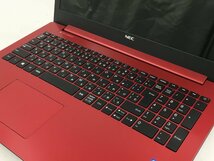 ♪▲【NEC エヌイーシー】ノートPC/Core i3 7020U(第7世代)/SSHD 1TB PC-NS300KAR-YC Blanccoにて消去済み 1101 N 22_画像2