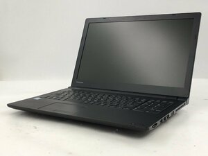 ♪▲【TOSHIBA 東芝】ノートPC/Core i3 6100U(第6世代)/HDD 500GB dynabook B55/B Blanccoにて消去済み 1106 N 22