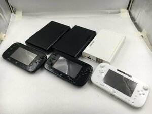 ♪▲【Nintendo ニンテンドー】WiiU 本体 32GB パッド 6点セット WUP-101(JPN) WUP-010(JPN) まとめ売り 1107 2