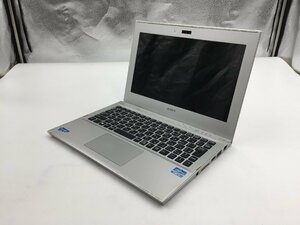 ♪▲【SONY】ノートPC/Core i3 3217U(第3世代)/HDD 320GB SSD 32GB SVT1112AJ Blanccoにて消去済み 1110 N 22