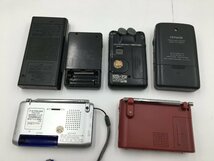 ♪▲【SONY 他 ソニー】FM/AMステレオレシーバー ６点セット ICF-51 まとめ売り 1114 10_画像3