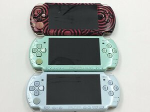 ♪▲【SONY ソニー】PSP PlayStation Portable 3点セット PSP-2000 まとめ売り 1120 7