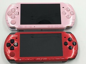 ♪▲【SONY ソニー】PSP PlayStation Portable 2点セット PSP-3000 まとめ売り 1120 7