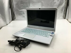 ♪▲【SONY】ノートPC/Core i5 3210M(第3世代)/HDD 750GB SVE14A19FJW Blanccoにて消去済み 1122 N 22