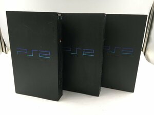 ♪▲【SONY ソニー】PS2 PlayStation2 本体 3点セット SCPH-30000 まとめ売り 1123 2