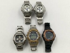 ♪▲【CASIO カシオ】G-SHOCK G-701D G-511D G-2310 GW-700BRJ デジアナ メタルバンド 腕時計 5点セット まとめ売り 1124 15