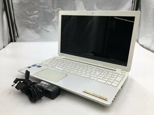 ♪▲【TOSHIBA 東芝】ノートPC/Core i3 4005U(第4世代)/HDD 750GB dynabook T554/45KW3D Blanccoにて消去済み 1124 N 22