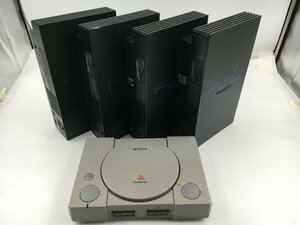 ♪▲【SONY ソニー】PS2 PlayStation2 本体/PS 5点セット SCPH-18000 他 まとめ売り 1128 2