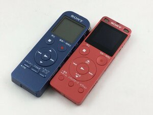 ♪▲【SONY ソニー】ICレコーダー 2点セット ICD-UX500F ICD-UX533FA まとめ売り 1128 10