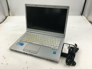 ♪▲【PANASONIC パナソニック】ノートPC/Core i5 4310U(第4世代)/HDD 250GB CF-LX3 Blanccoにて消去済み 1128 N 22